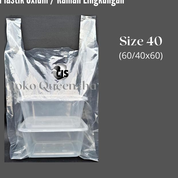 

☜ Plastik Kantong Oxium Eco Friendly GoGreen Ramah Lingkungan 40-Premium ➹