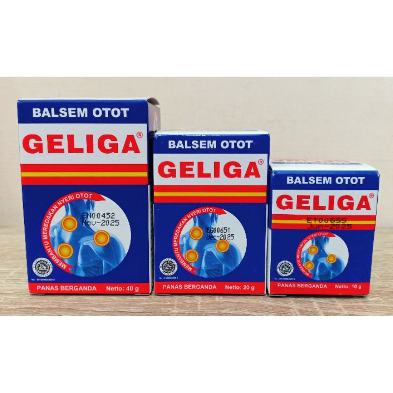 BALSEM GELIGA 40G,20G,10G