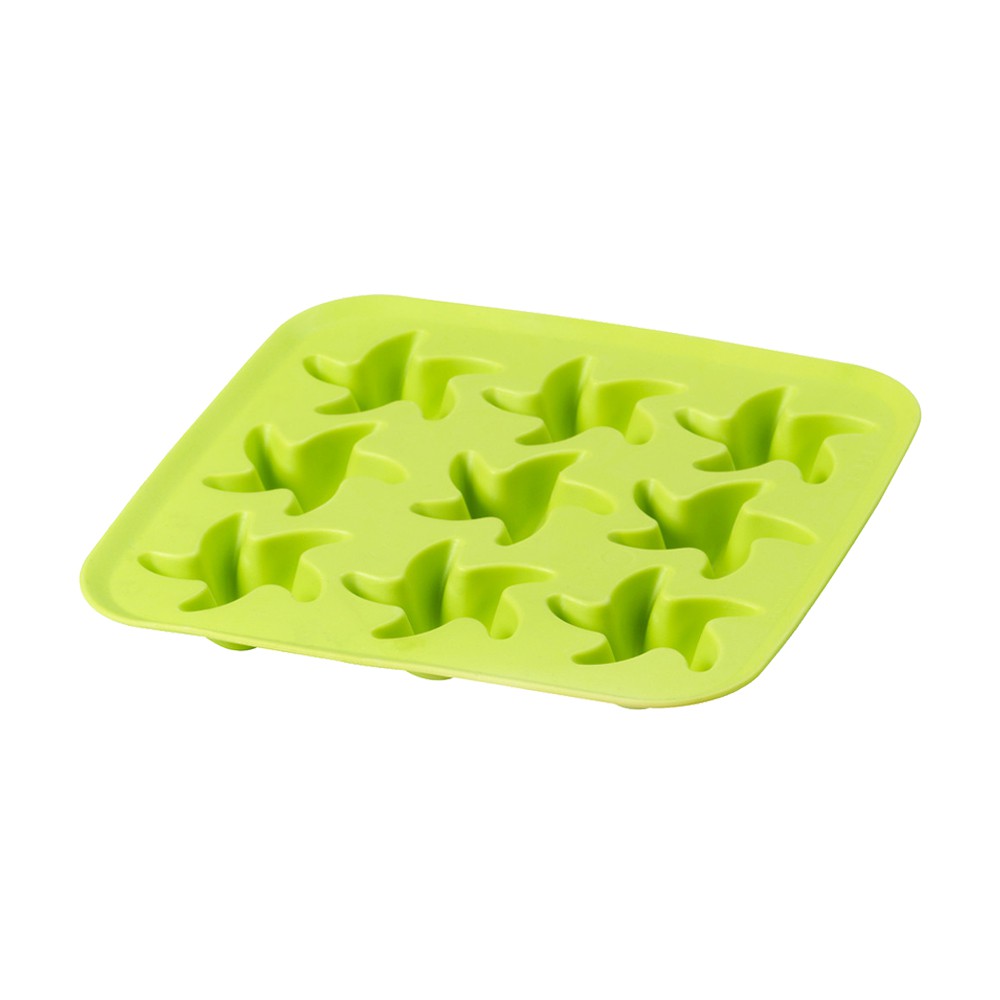 PLASTIS TEMPAT CETAKAN JELLY ES BATU Ice Tray / Ice Mold Aneka Bentuk KARET SINTETIS 18cm - HHD-197