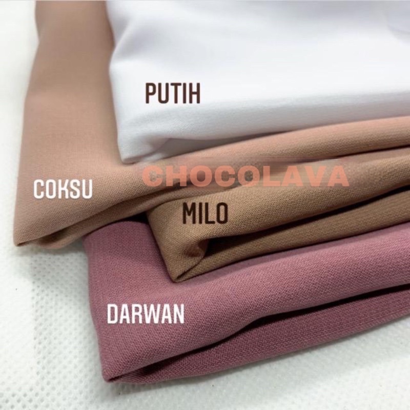 Jual Kain Bahan Woolpeach Amira/ Wolfis/wolpis Wolvis/Bahan Untuk Hijab ...