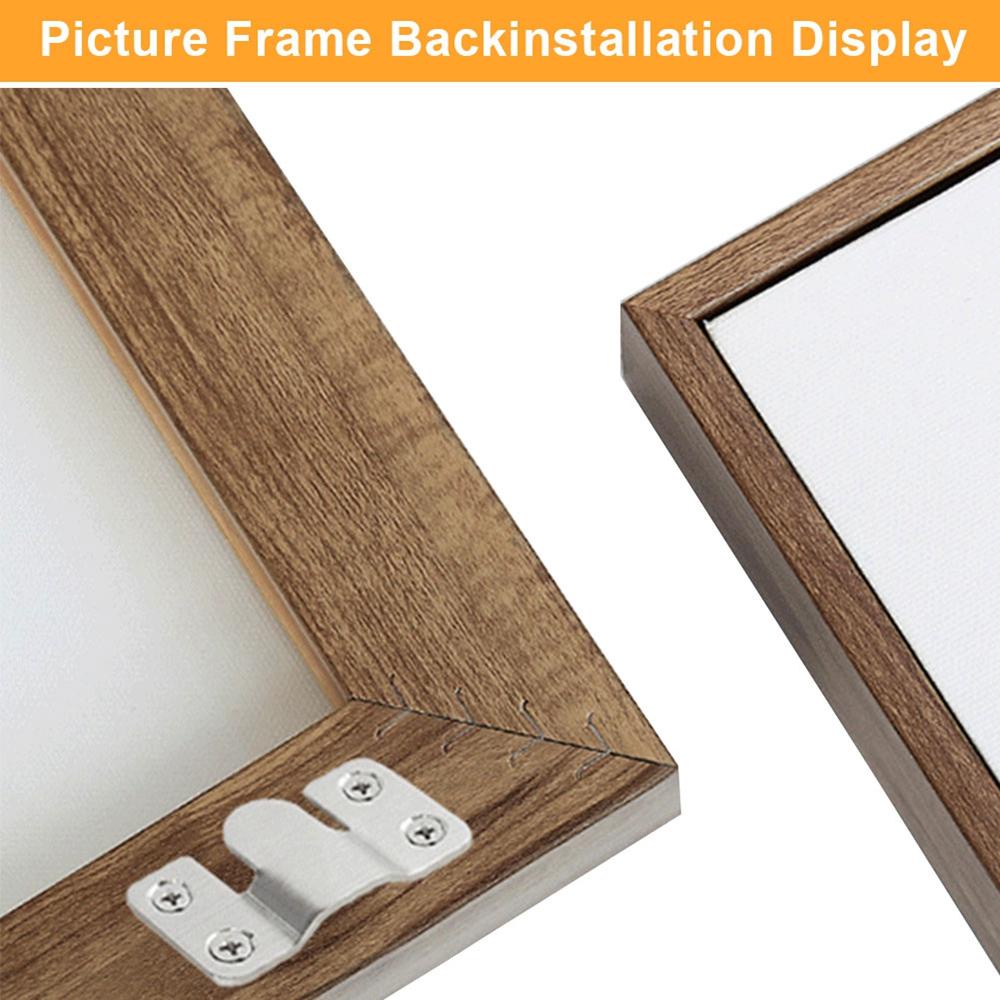 Nickolas1 Kait Bingkai Foto 20pcs Dudukan Siram Interlocking Gallery Lukisan Display Bracket