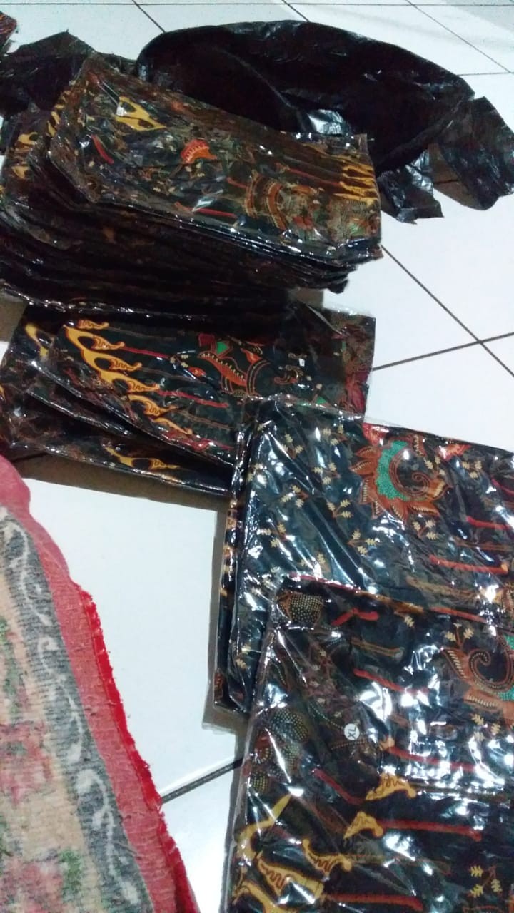 Maura Couple - Sania Ruffle Batik Couple Ori Ndoro Jowi Garansi Murah Berkualitas