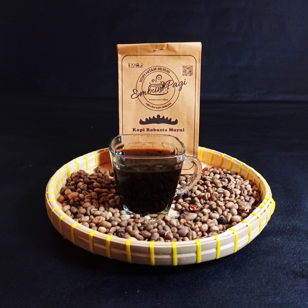 

Kopi Robusta Murni Lampung 100 Gram - Embun Pagi Coffee