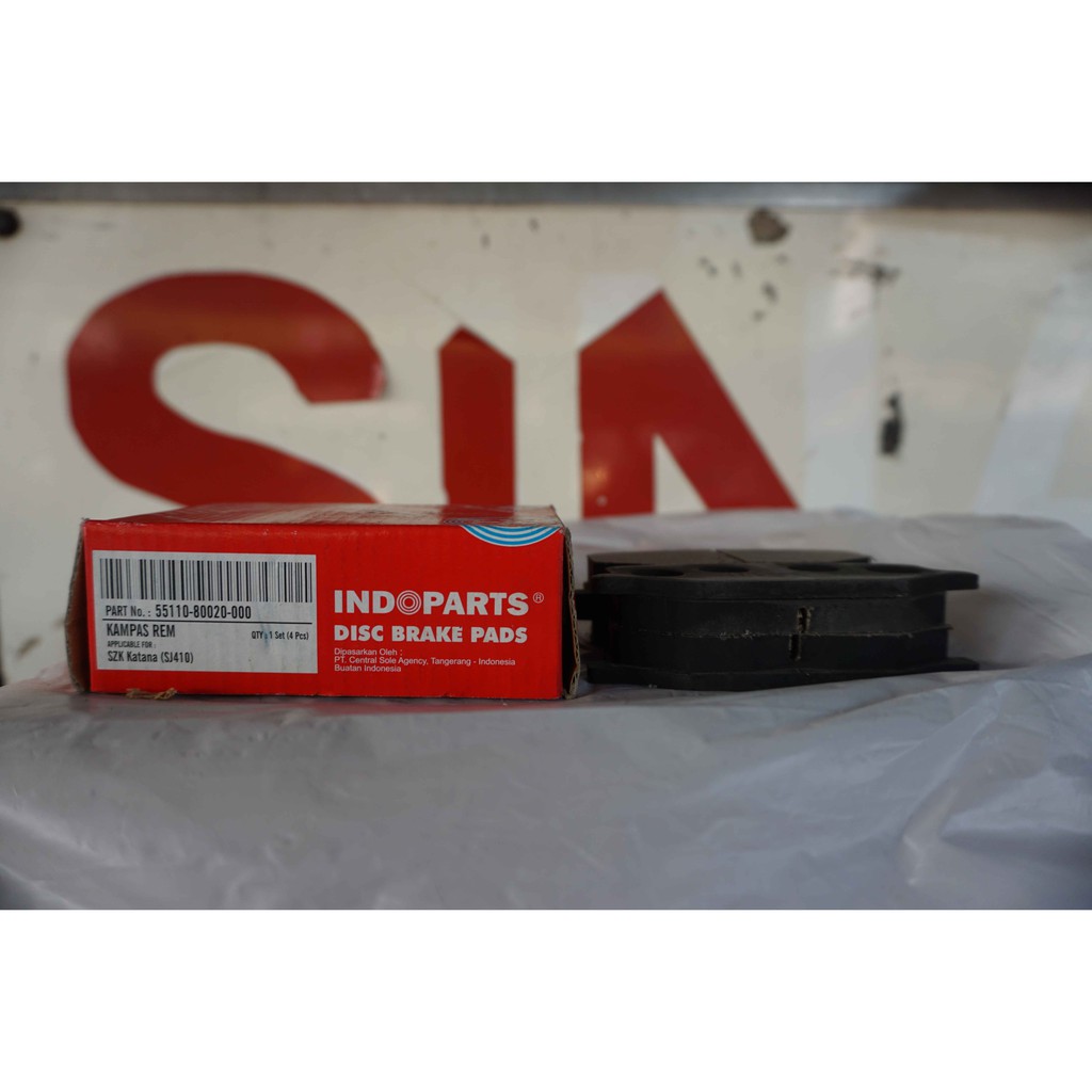 Brake Pads Kampas Rem Depan Suzuki Katana merk Indoparts