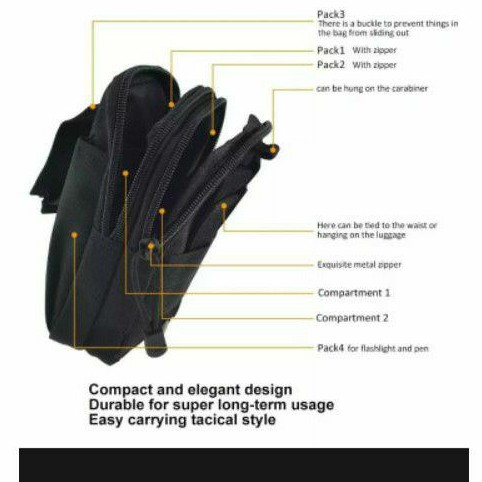 tas tactical -tas pinggang - tas travel - tas pinggang tactical