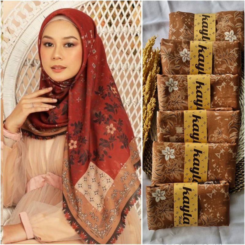 KERUDUNG DEENAY KW MOTIF TERBARU