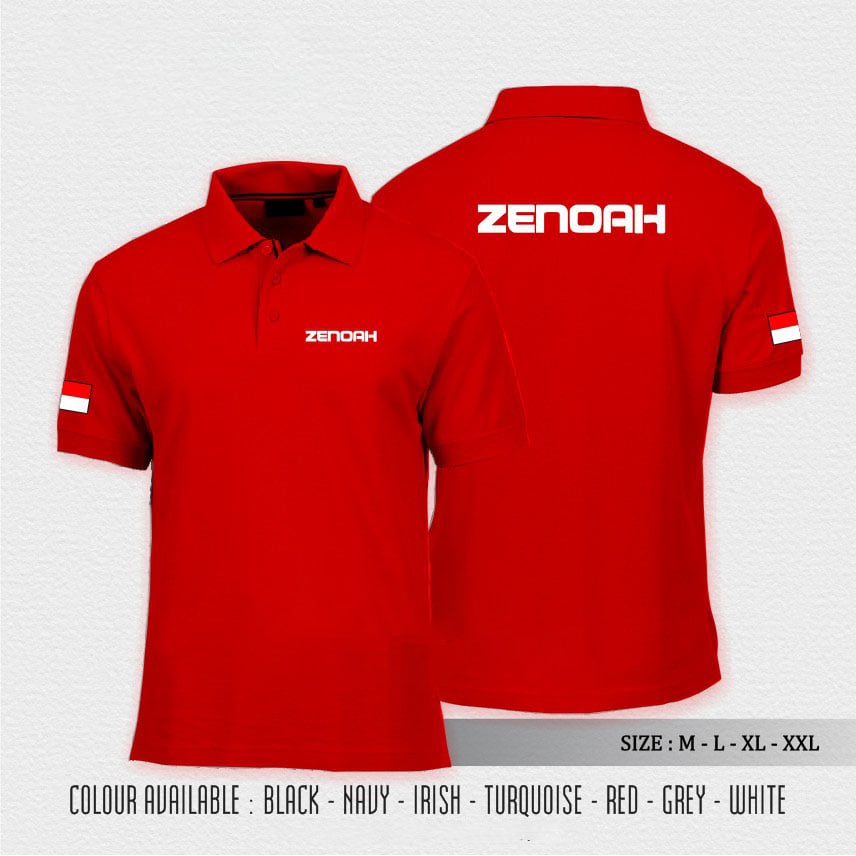 polo shirt zenoah indonesia / baju kerah zenoah engine
