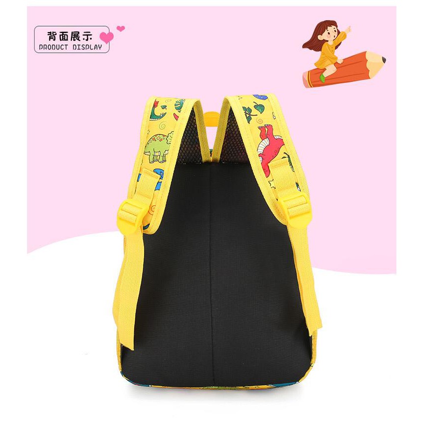 Tas backpack Anak Laki-laki / Perempuan Model Dinosaurus Import CB009