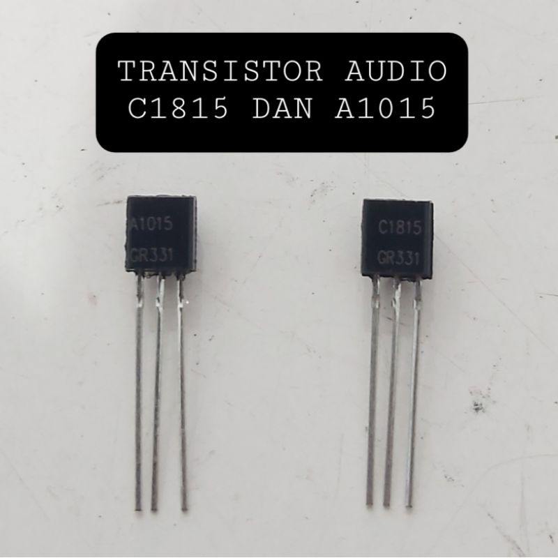 Transistor Audio A1015 C1815