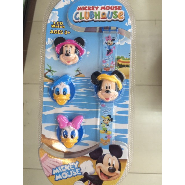 Jam Tangan Anak Wanita / Cewek Murah Disney Mickey Mouse / Donald Duck