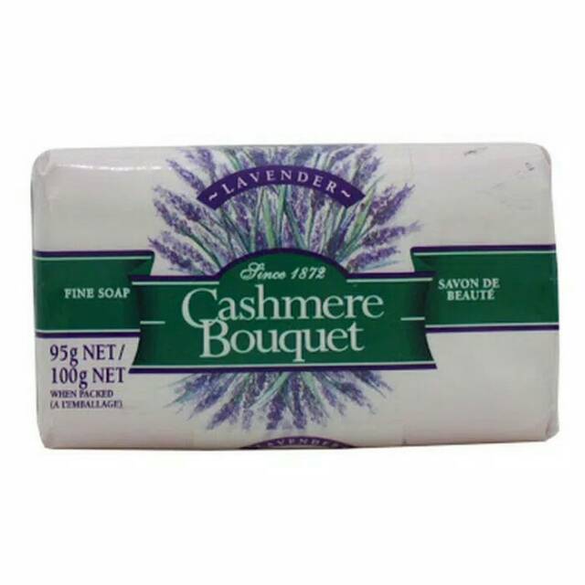 Cashmere Bouquet Bar Soap LAVENDER 100g Sabun Mandi Batang