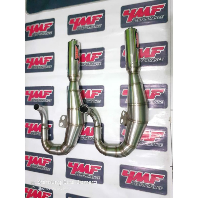 knalpot vespa ymf performance J-EL 200cc