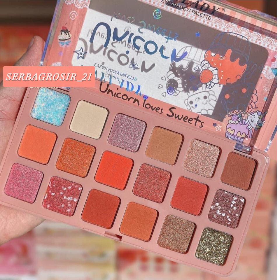 ANYLADY EYESHADOW PALETTTE UNICORN LOVES SWEETS 800