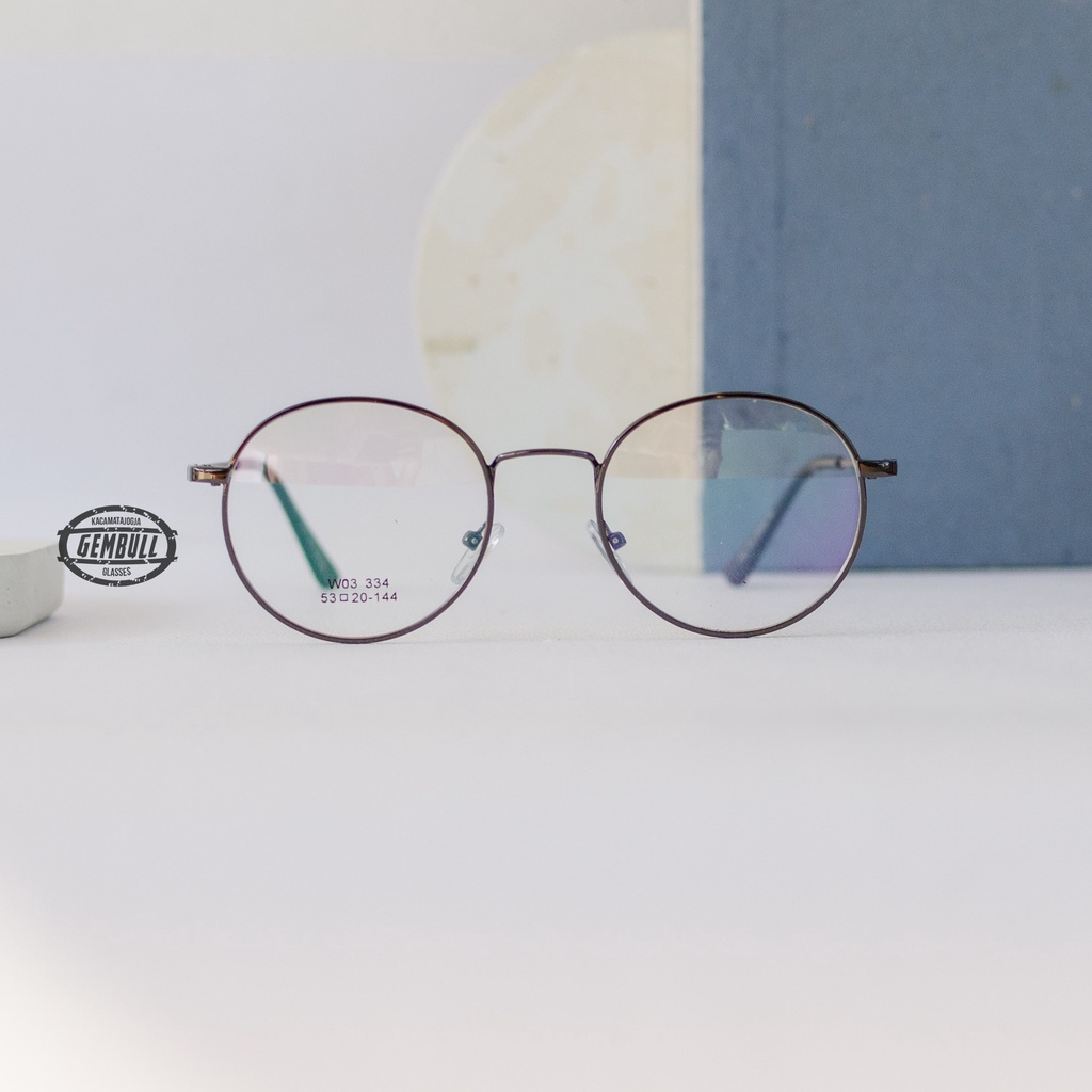 FRAME KACAMATA BULAT KEKINIAN -ASWATAMA 04