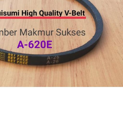 ✩ V BELT VANBELT FANBELT MESIN CUCI A-620E A 620E A620E A 620 E A-26 MITSUISUMI GRADE A ➮