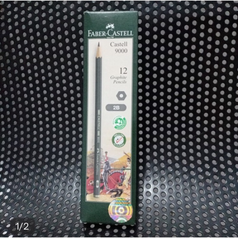 

pensil faber caster 2B