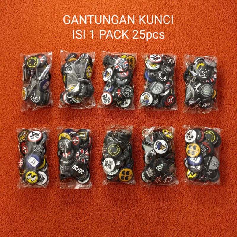 [ 3 PAKET COD ] PROMO MURAH PIN PATCH GANCI/GANTUNGAN KUNCI BEST SELLER