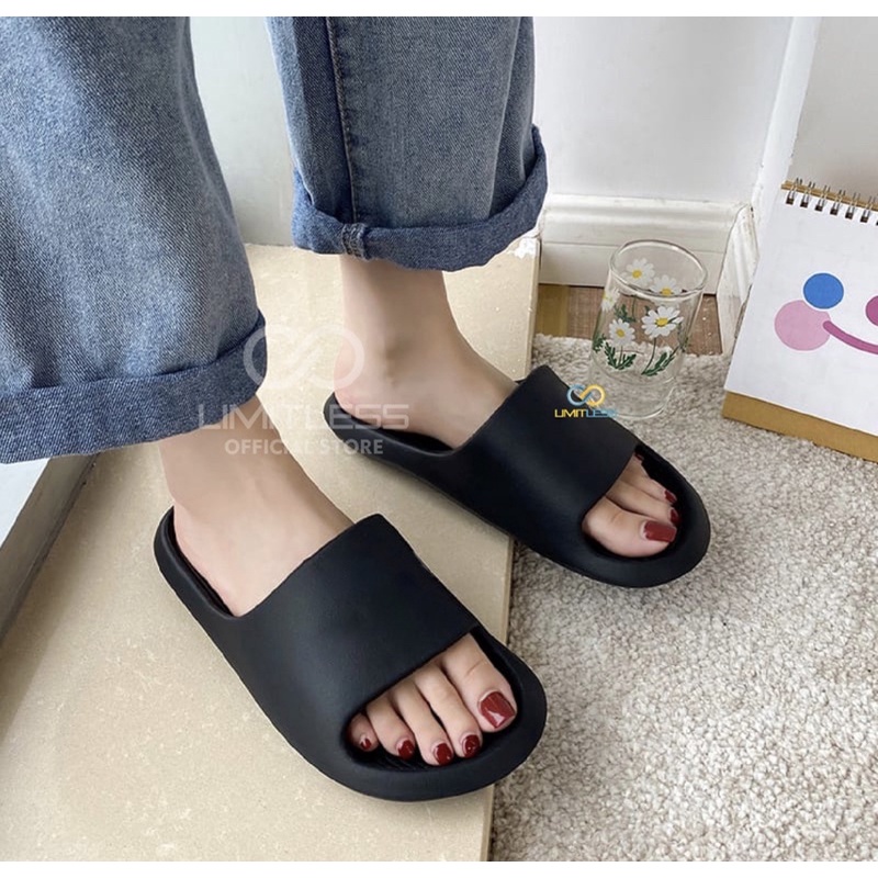 Zerolimit - Sandal Slipper Wanita Nyaman Sandal Selop Cewek Viral Sendal Slip On Wanita Empuk Stylish