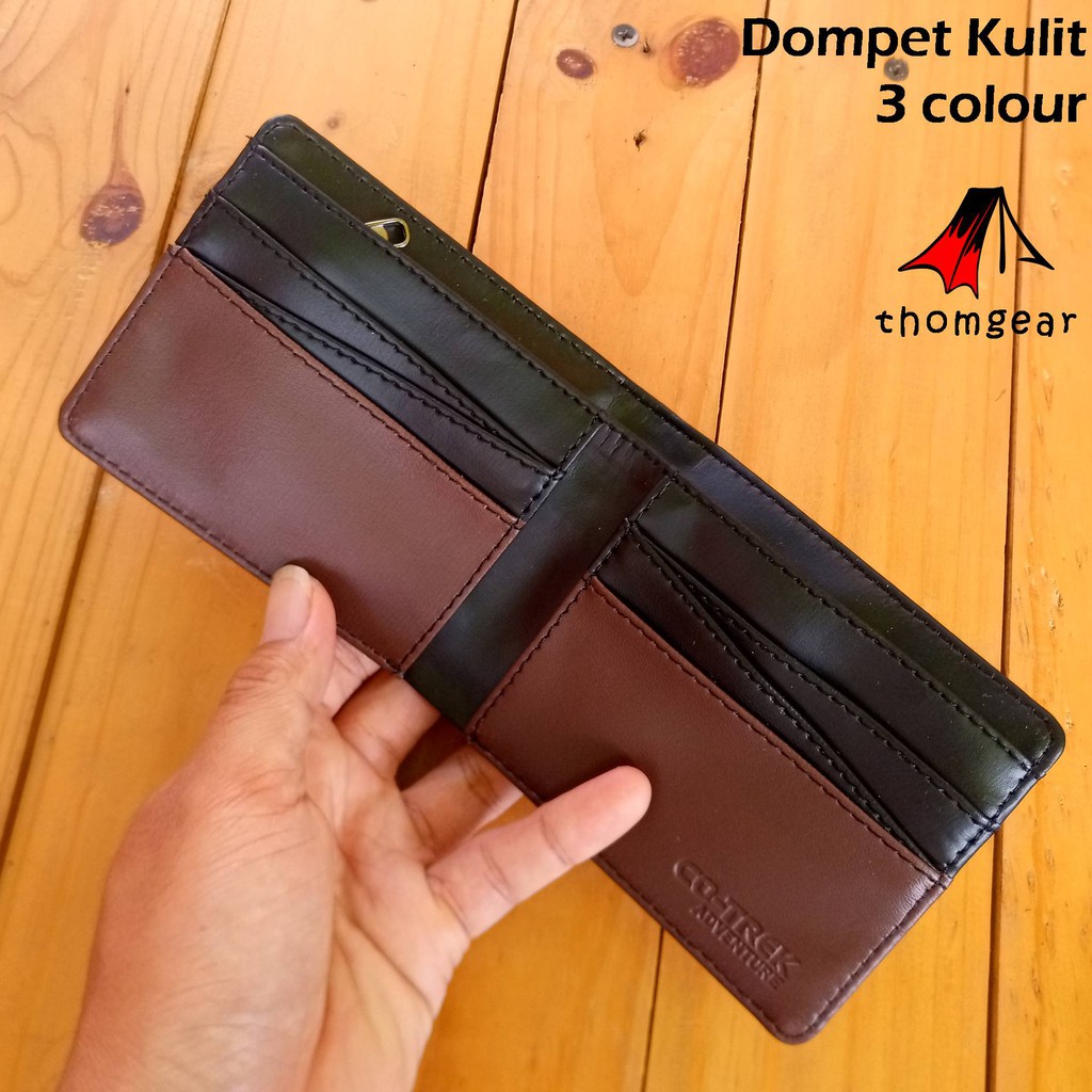 Thomgear Dompet Outdoor Cotrek Co-Trek Advanture Dompet Lipat Kulit Sintetis