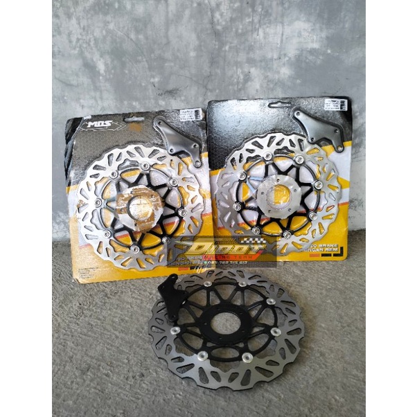 PIRINGAN CAKRAM DEPAN MOTIF SUPRA X 100   SUPRA FIT LAMA GL PRO lobang 5 baut model tdr