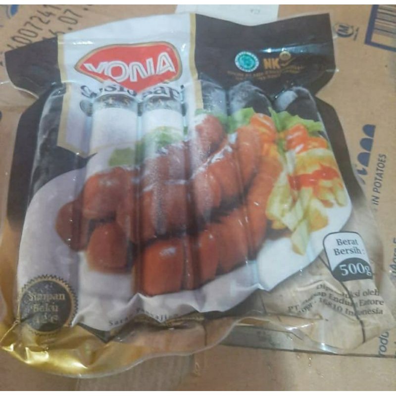 

Sosis Sapi Besar YONA isi 6 dan 12 untuk Sosis Bakar Goreng Enak MUI HALAL