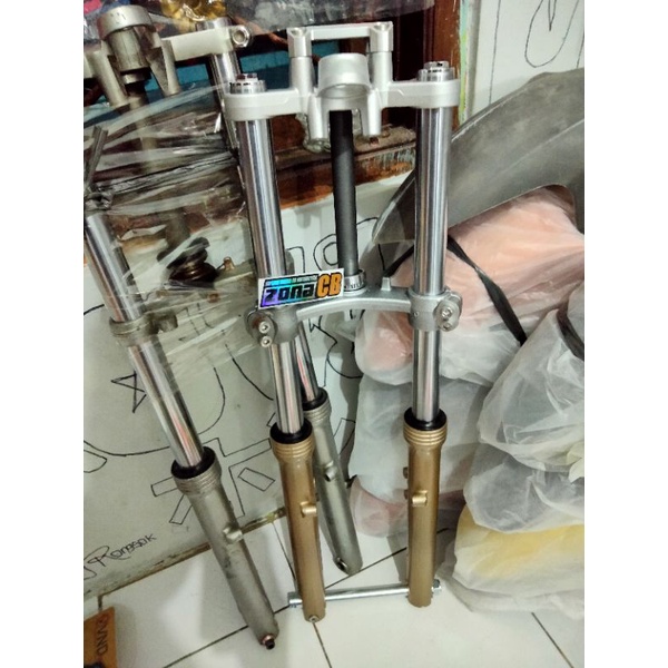 shock shok skok depan ninja rr se 2015 original yamaha vixion new original copotan bagus