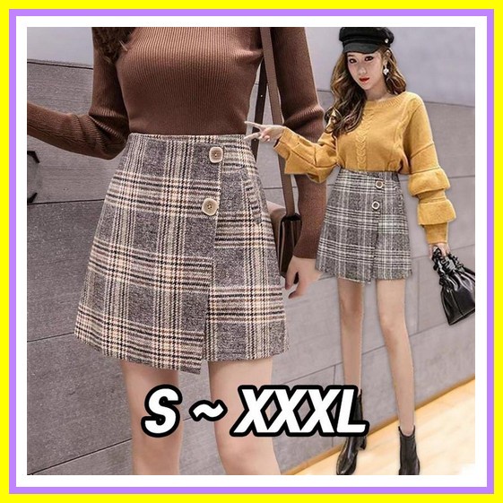 Rok Wanita Casual Rok Korea Skirt Rok Pendek Mini Skirt Rok Mini Rok Drama Korea Import Style Korean