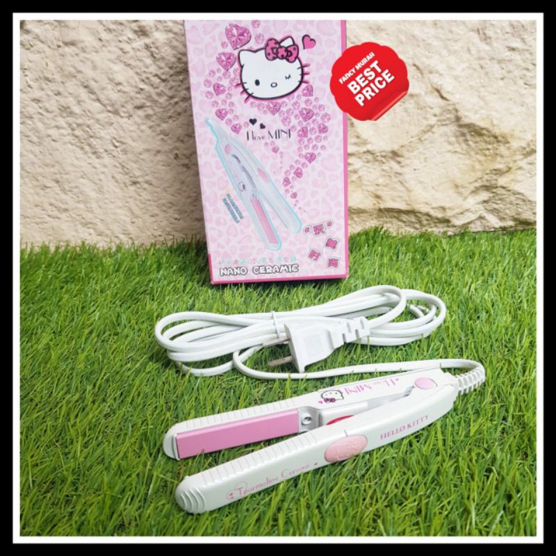 (BEST PRICE) CATOK MINI PREMIUM HELLO KITTY / CATOKAN RAMBUT /PELURUS RAMBUT CATOK SISIR PELURUS RAM