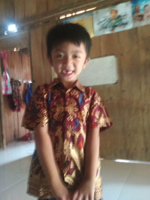 Batik Couple Keluarga Maura Gamis Prodo Modern Seragam Gayatri Kerja Sania Ori Ramadhani Rafa Family