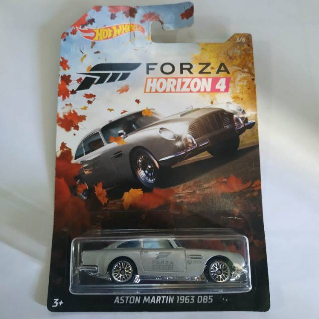 hotwheels hot wheels forza horizon aston martin 1963 db5 silver