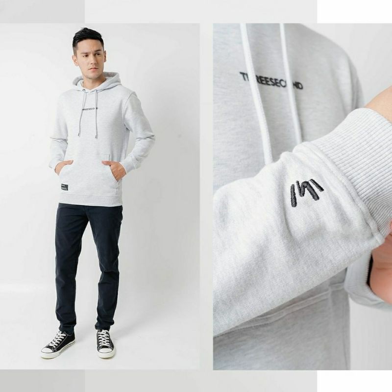Jaket 3second Original Hoodie New Arrival Simple Logo