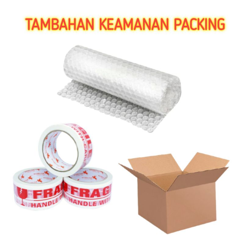 

PAKET AMAN PACKING Buble Wrap + Dus + Fragile