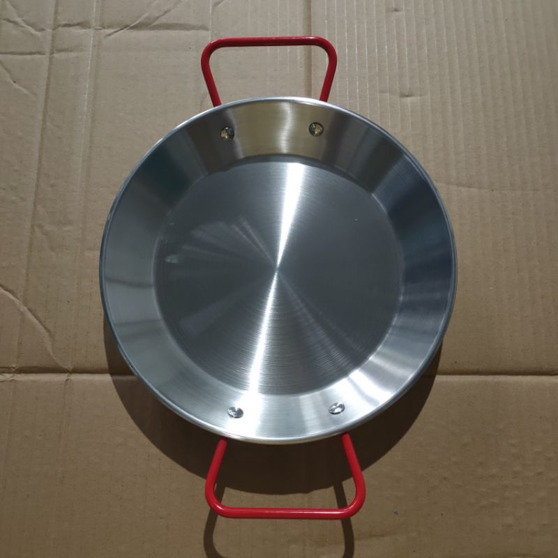 Paella /Seafood Pan Silver 22cm