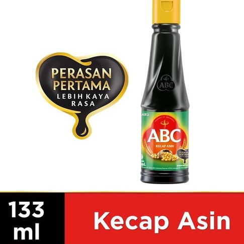 ABC Saos Sambal, Extra Pedas, Tomat, Kecap Manis, Inggris, Asin, Pedas, Cuka Botol 135 ml