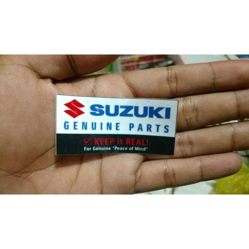 Sticker-Stiker-Decal-Tempelan-Logo-Label Pelengkap Motor Suzuki SGP Suzuki Genuine Parts buat GSX-Ba
