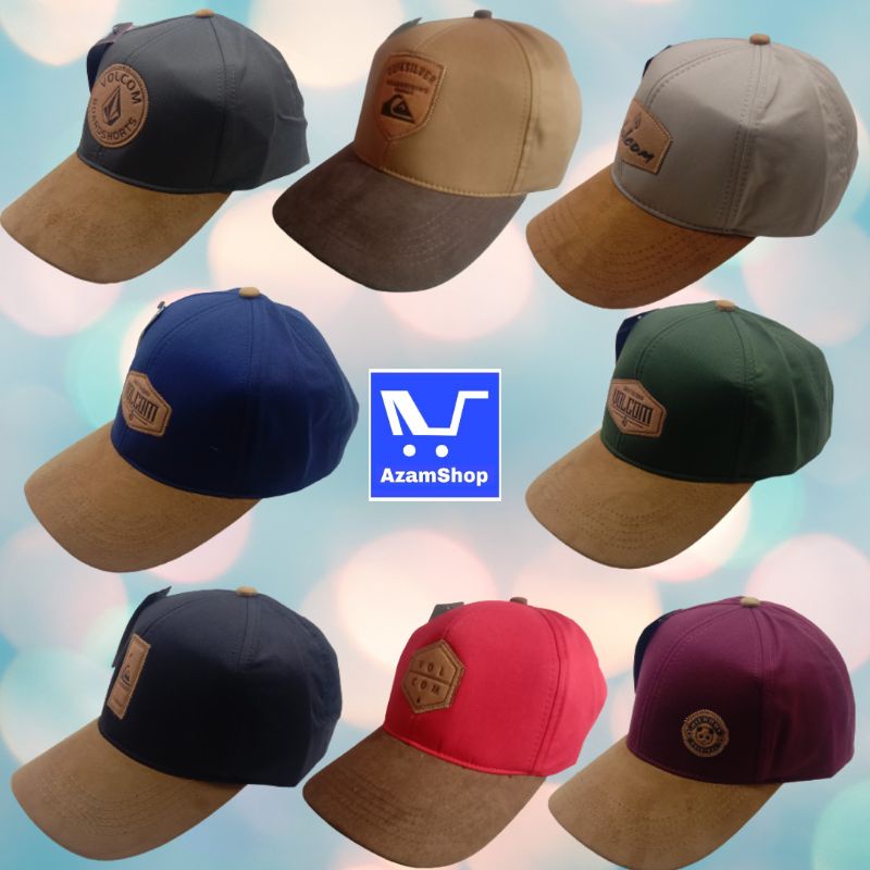 Topi baseball pria topi distro topi dua warna