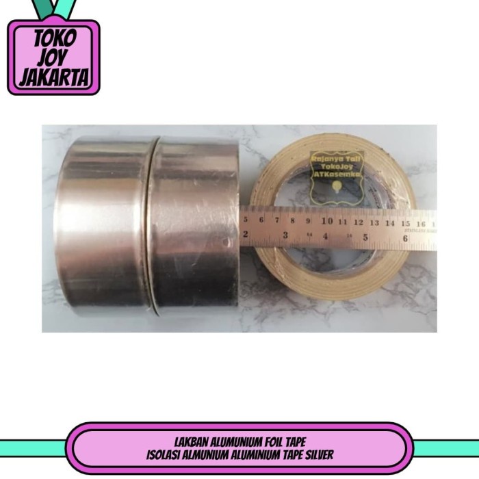 

Hari Ini Lakban Alumunium Foil Tape / Solasi Almunium Aluminium Tape Silver Terbatas