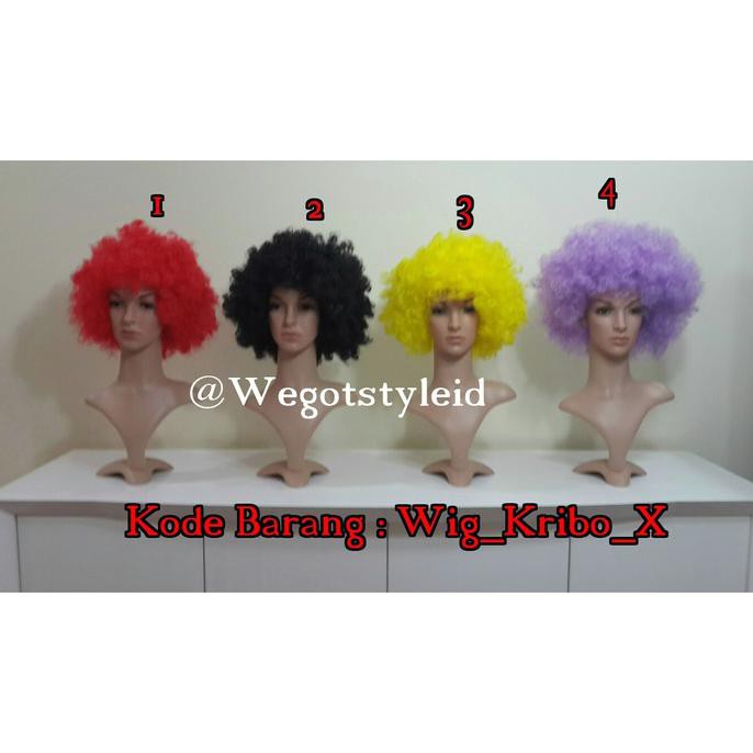 ( WANITA/PRIA KECANTIKAN ) WIG KRIBO MURAH DI SHOPEE NO.1