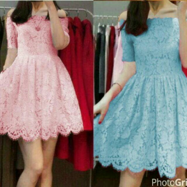 Dress Lanala Brocade Dress Brukat Dress Brokat Dress Casual