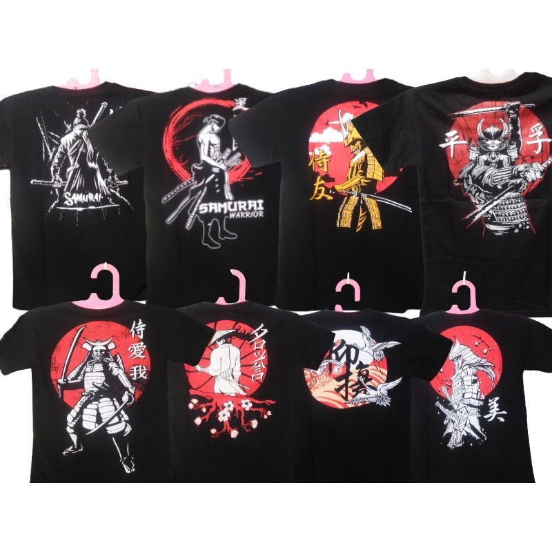 Kaos anak tanggung remaja samurai jepang ronin / baju junior japan best seller