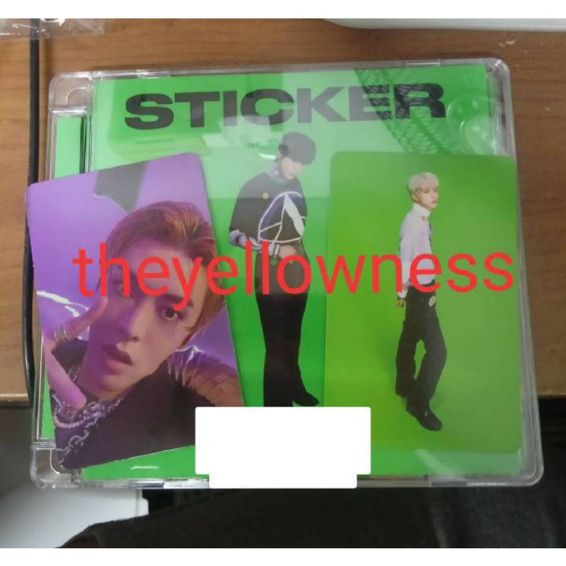 jewel case sticker doyoung pc yuta