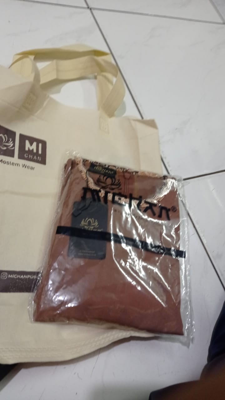 Michan - Sarimbit Raya Family Espresso(choco)/sarimbit Batik/seragam Batik Kondangan Terlaris