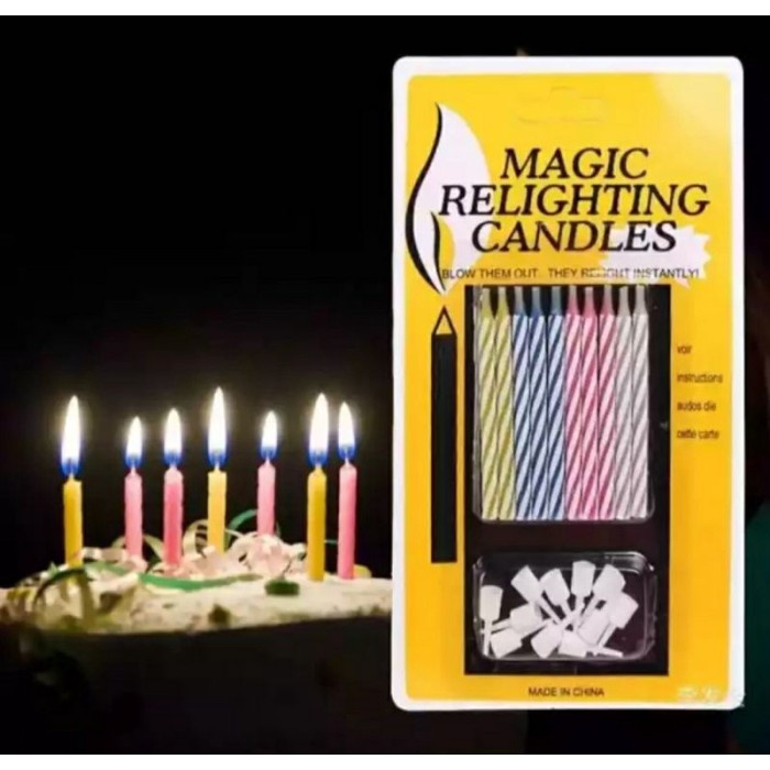 LILIN MAGIC 10pcs/ MAGIC CANDLE / LILIN AJAIB