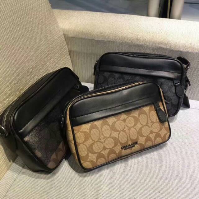 Coach men crossbody bag tas kerja authentic original tas selempang slingbag