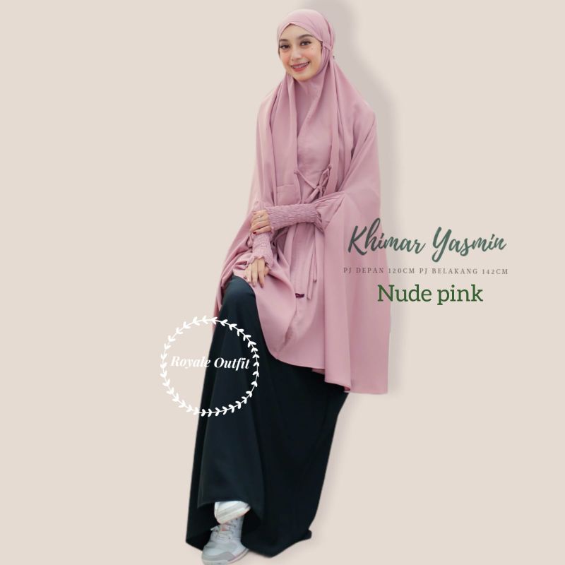 YASMIN KHIMAR|KHIMAR OVERHEAD|FREE CADAR TALI|ORI ROYALE