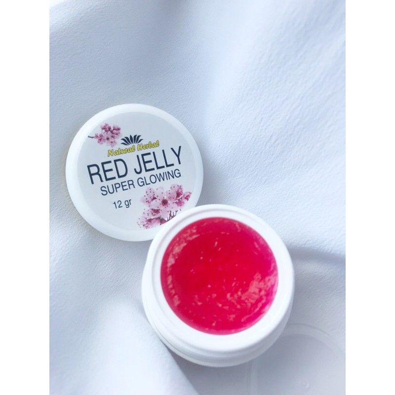 Red Jelly Super Glowing Kemasan Besar 12 Gram