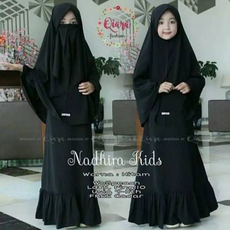 Baju muslim anak remaja 9 10 11 tahun | Gamis anak perempuan | ShofiyaGamis anak syar'i | Baju anak