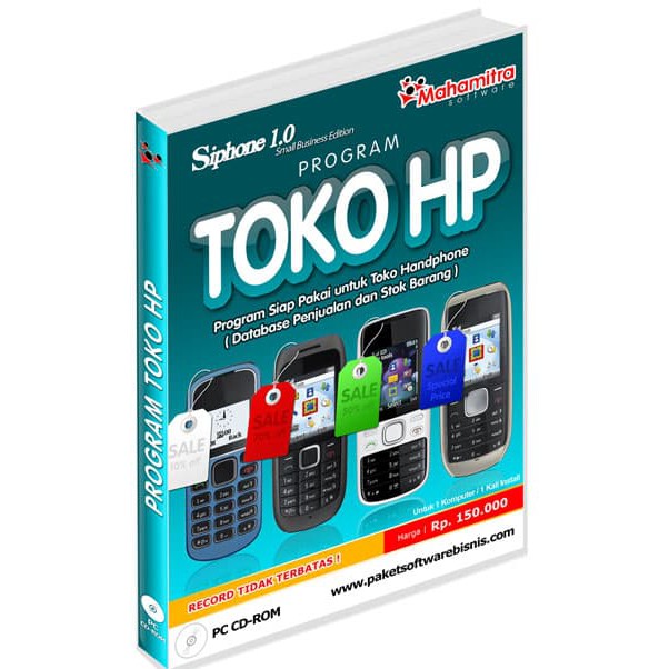 Program Toko HP (Siphone), software hp, aplikasi toko hp, counter