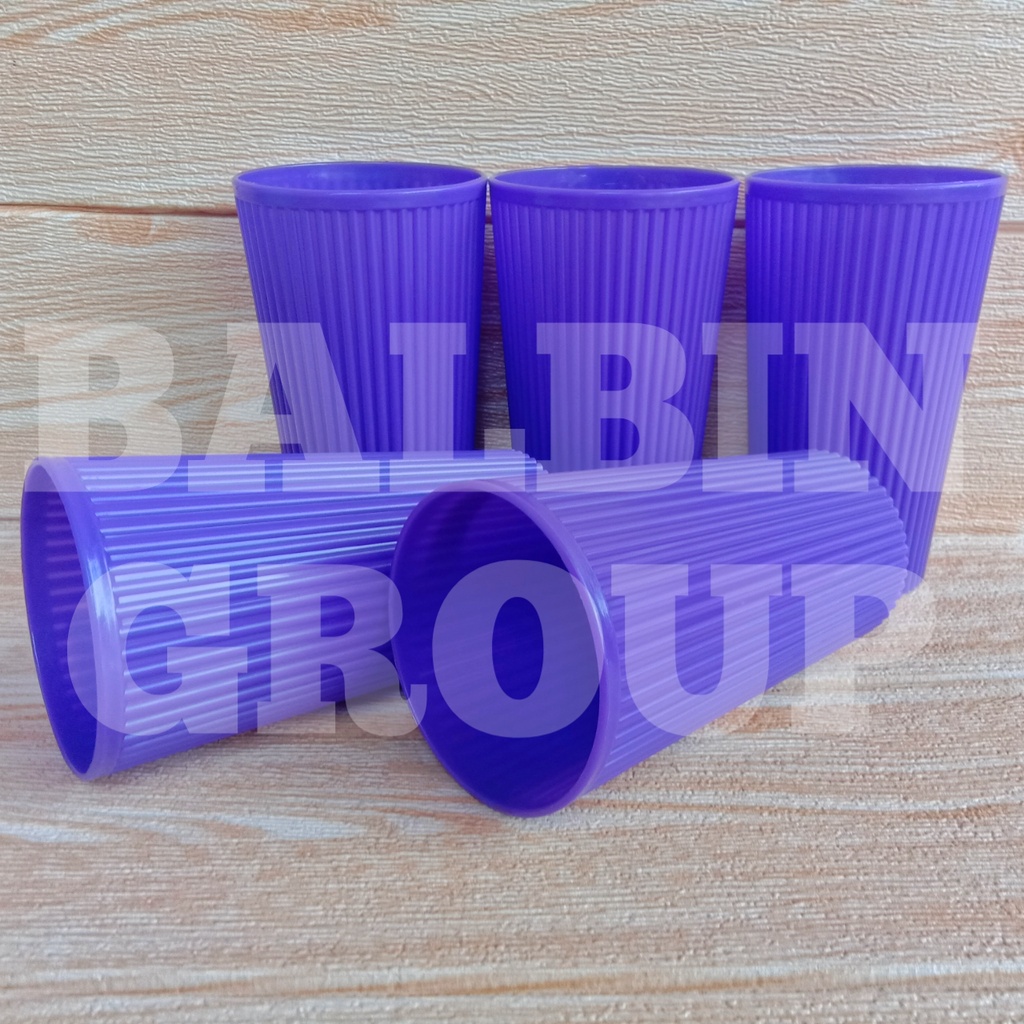 GELAS BAMBU PLASTIK thumbler isi 1 lusin