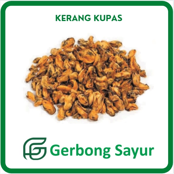 

Kerang Kupas Segar - 500g